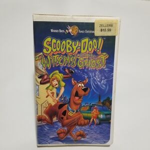 Scooby-Doo And The Witch's Ghost VHS Movie Tape